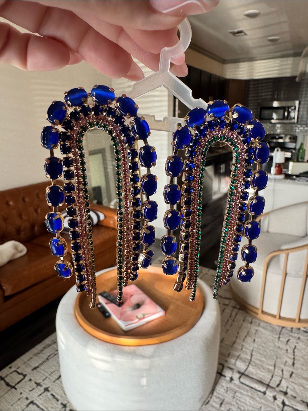 Feed me gems earrings